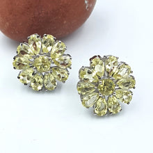 Load image into Gallery viewer, 925 sterling silver earrings with gemstones, made in India with sustainable packaging
