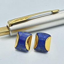 Load image into Gallery viewer, 925 sterling silver earrings with gemstones, made in India with sustainable packaging
