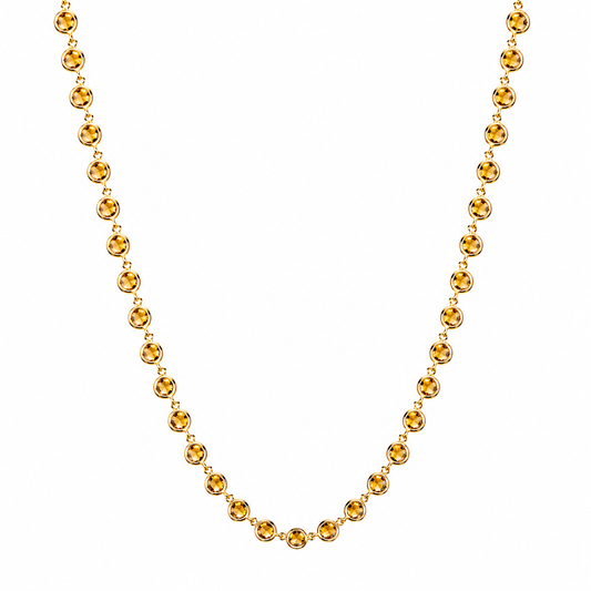 Citrine Ogrlica
