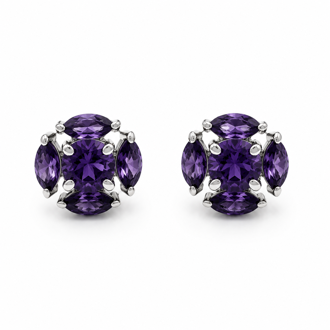 Floral Amethyst Parure