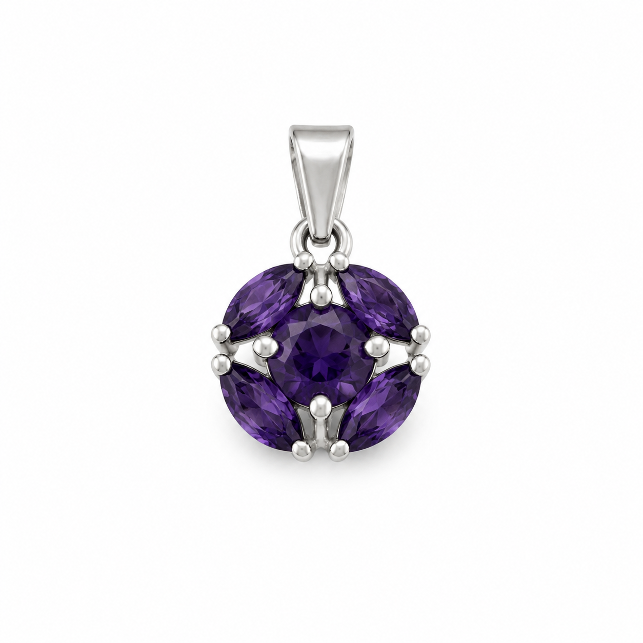 Floral Amethyst Parure