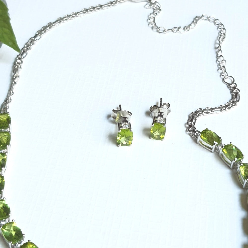Peridot Parure
