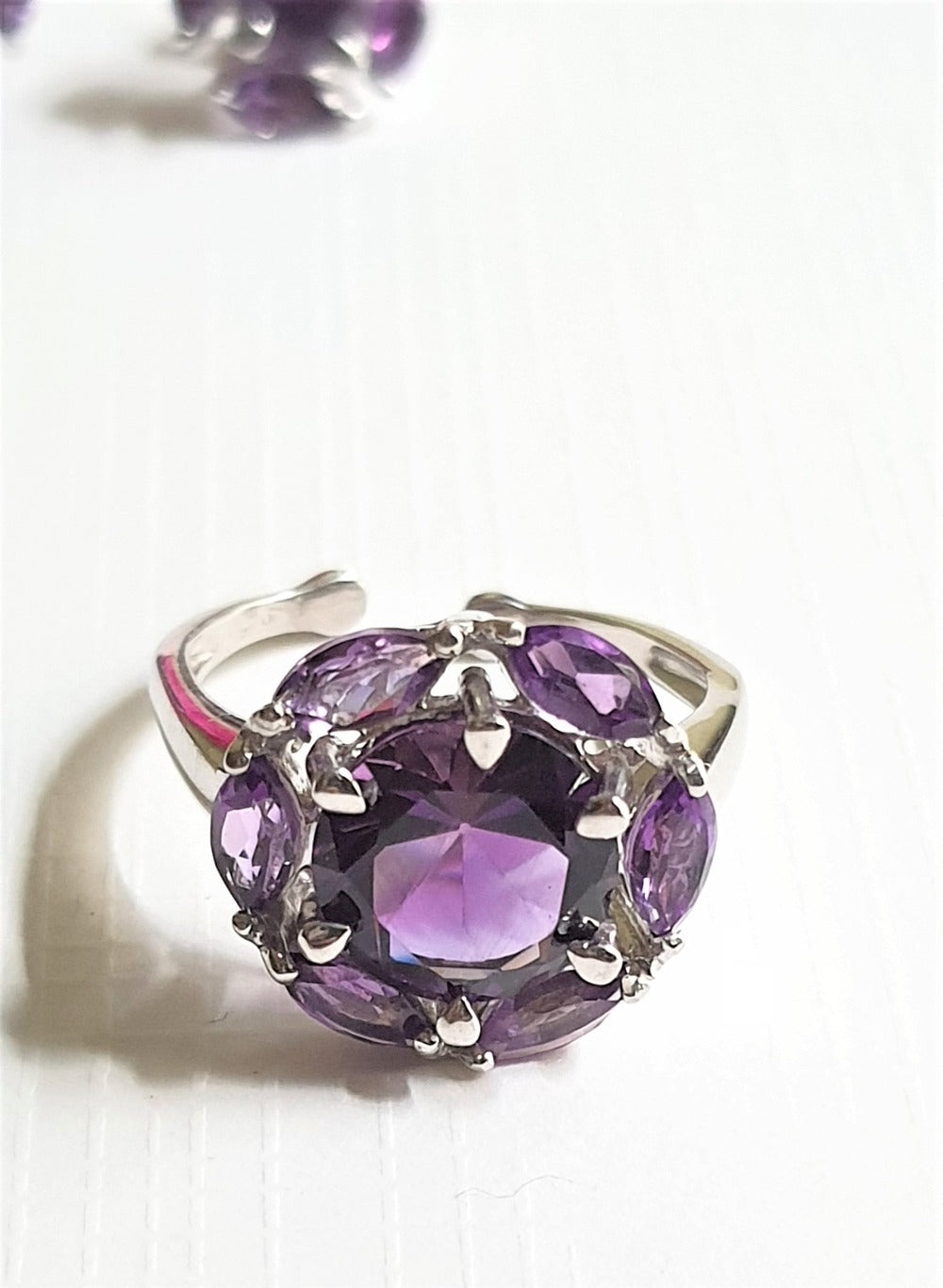 Floral Amethyst Parure