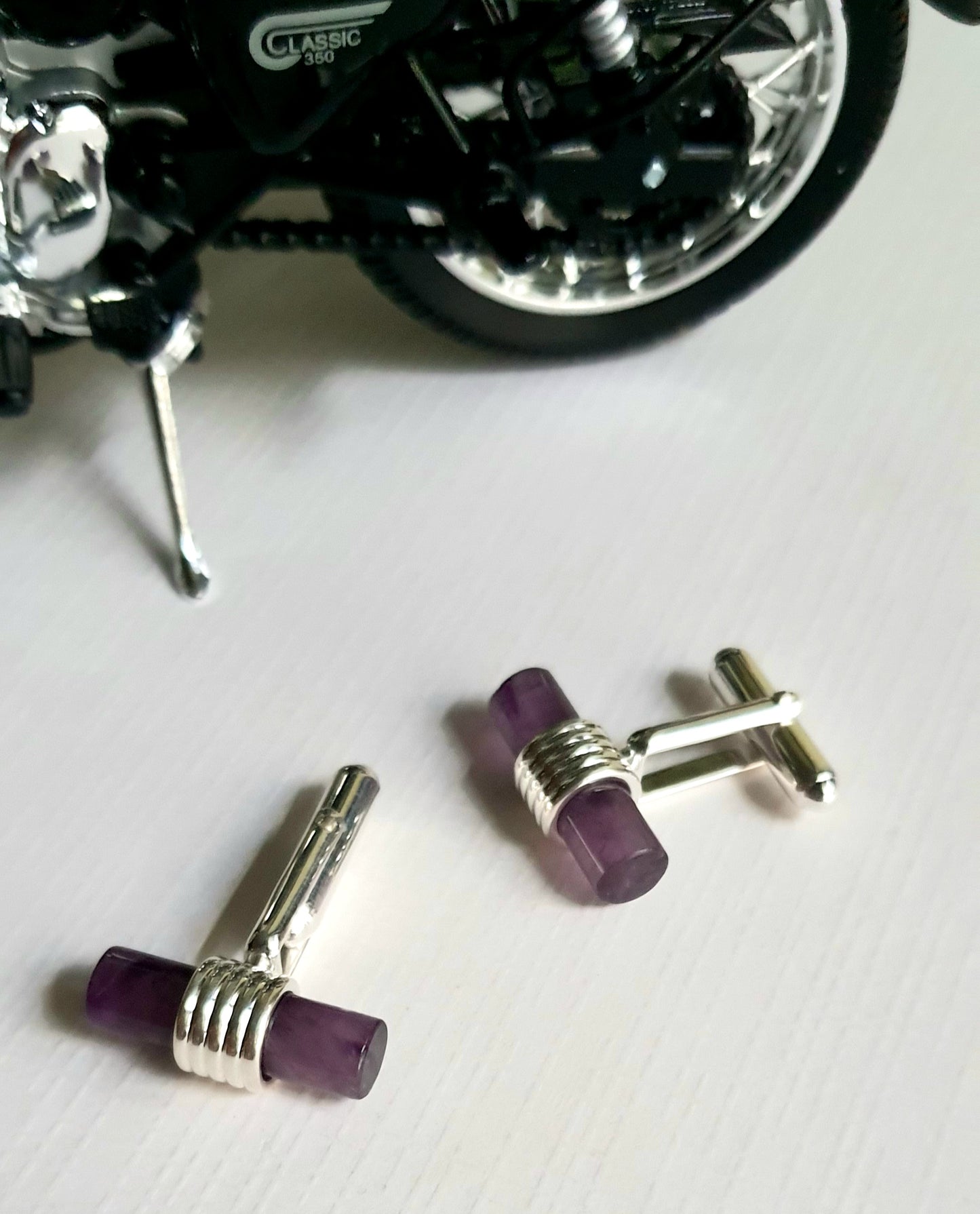 Amethyst Cufflinks