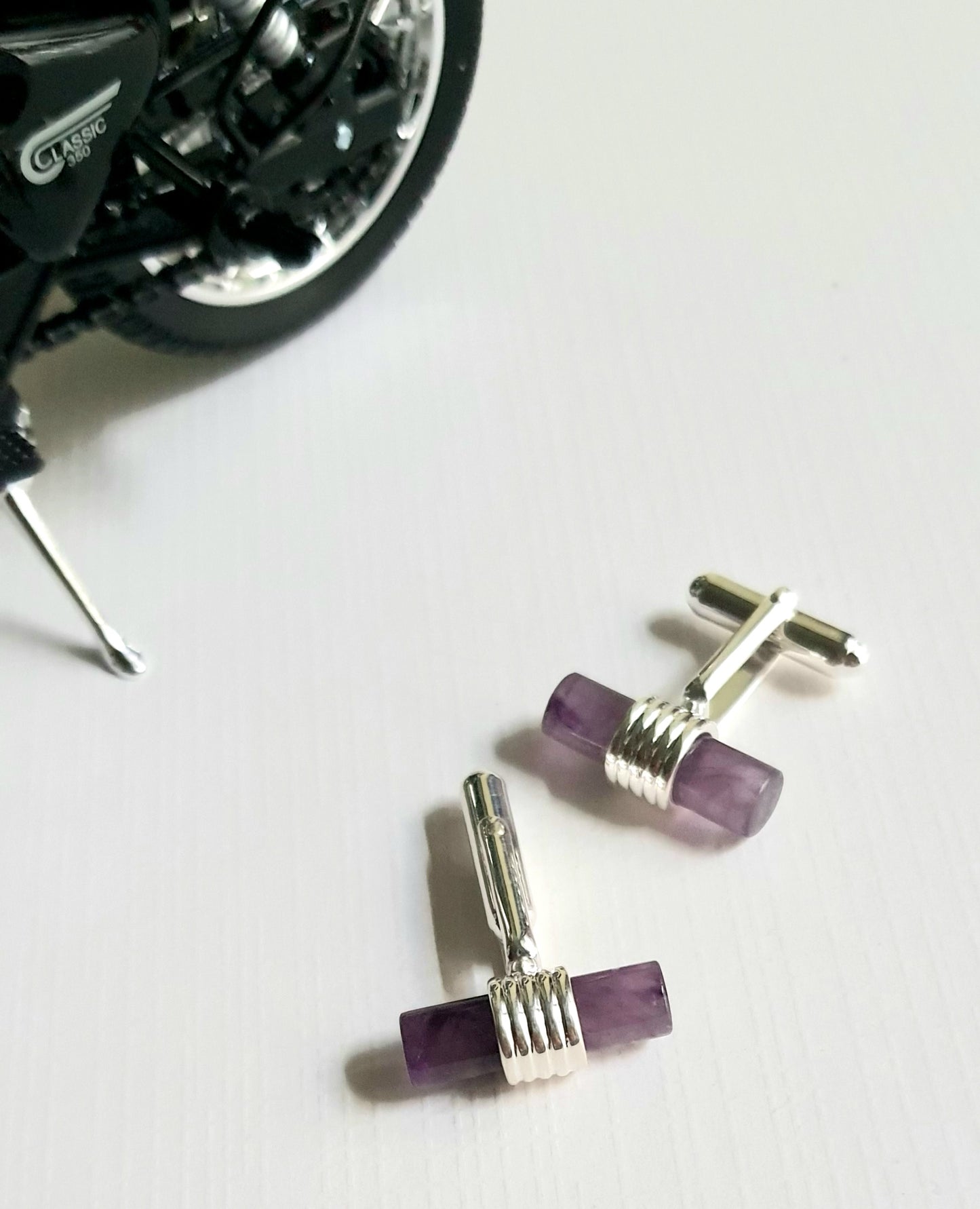 Amethyst Cufflinks